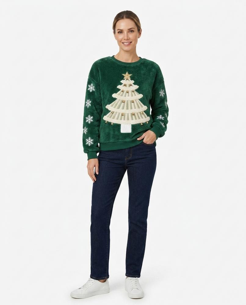 Cloppenburg Mode - Menis | Flauschig Verziert Pullover Damen