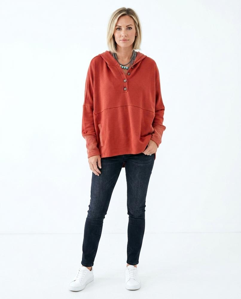Cloppenburg Mode - Eebav | Geknöpfter Lockerer Hoodie Damen