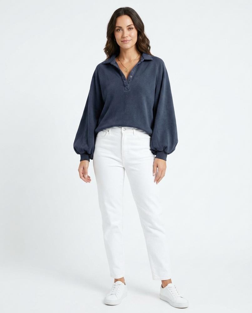 Cloppenburg Mode - Nopus | Geknöpft Gewaschen Sweatshirt Damen