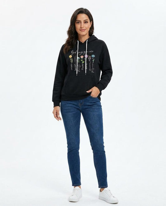 Cloppenburg Mode - Rumal | Bedruckter Baumwoll Hoodie Damen