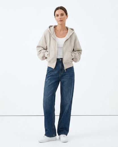 Cloppenburg Mode - Rakat | Reißverschluss Lockerer Hoodie Damen