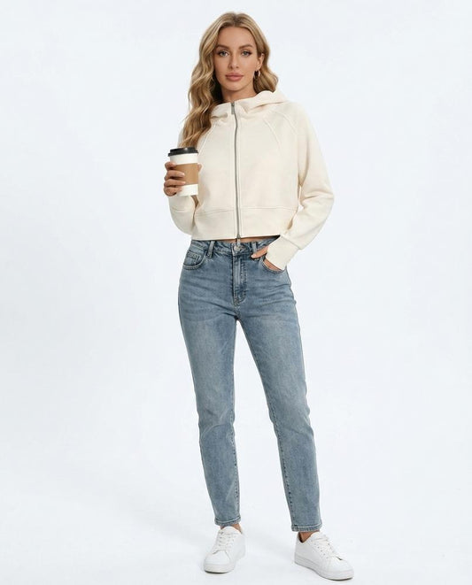 Cloppenburg Mode - Eelis | Hochgeschlossener Kurzer Hoodie Damen