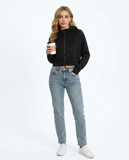Cloppenburg Mode - Eelis | Hochgeschlossener Kurzer Hoodie Damen