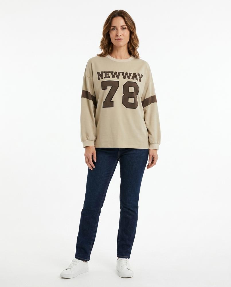 Cloppenburg Mode - Nanav | Langärmliges Bedrucktes Sweatshirt Damen
