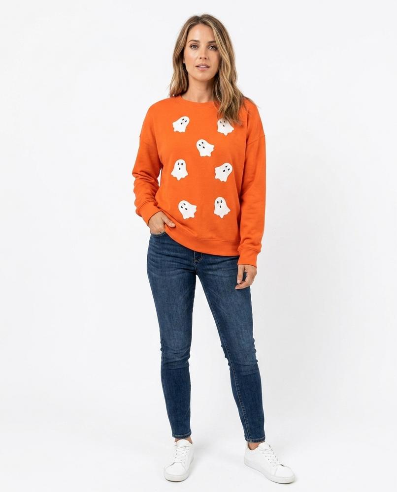 Cloppenburg Mode - Midol | Langärmlig Bedruckt Sweatshirt Damen