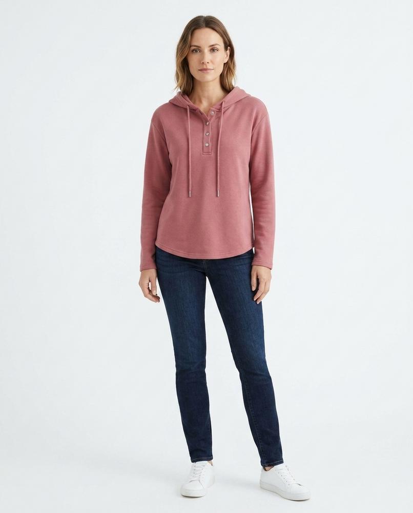 Cloppenburg Mode - Vazod | Geknöpfter Abgerundeter Hoodie Damen