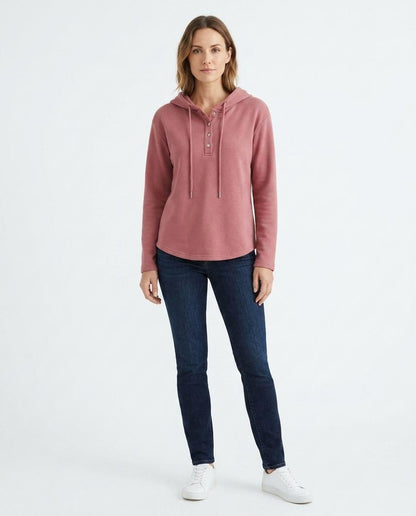 Cloppenburg Mode - Vazod | Geknöpfter Abgerundeter Hoodie Damen