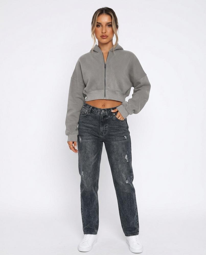 Cloppenburg Mode - Aiwid | Kurz Geschnittener Langärmliger Hoodie Damen