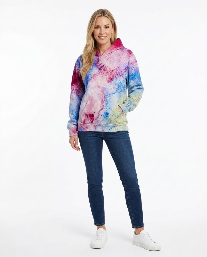 Cloppenburg Mode - Aafad | Mehrfarbig Langärmlig Hoodie Damen