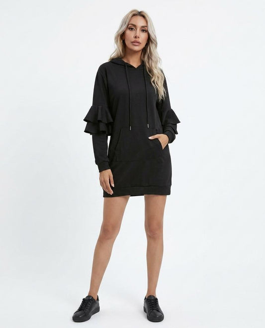 Cloppenburg Mode - Setel | Gerüschtes Sweat Kleid Damen