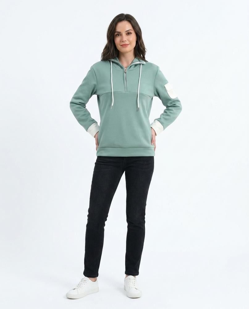 Cloppenburg Mode - Vunad | Kontrastfarbener Locker Geschnittener Hoodie Damen