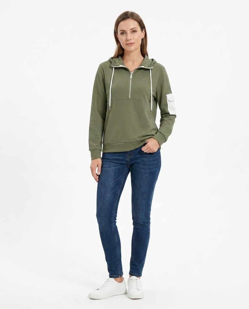 Cloppenburg Mode - Vunad | Kontrastfarbener Locker Geschnittener Hoodie Damen