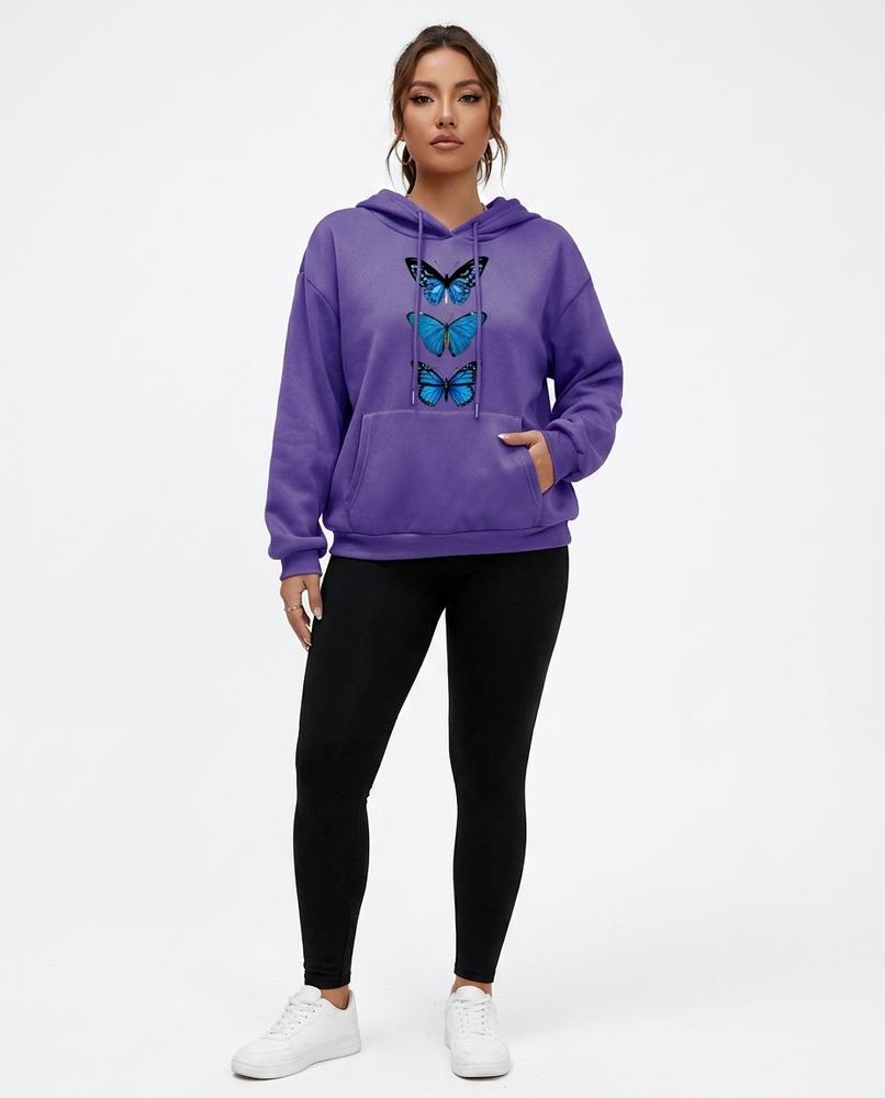 Cloppenburg Mode - Serir | Langärmliger Bedruckter Hoodie Damen