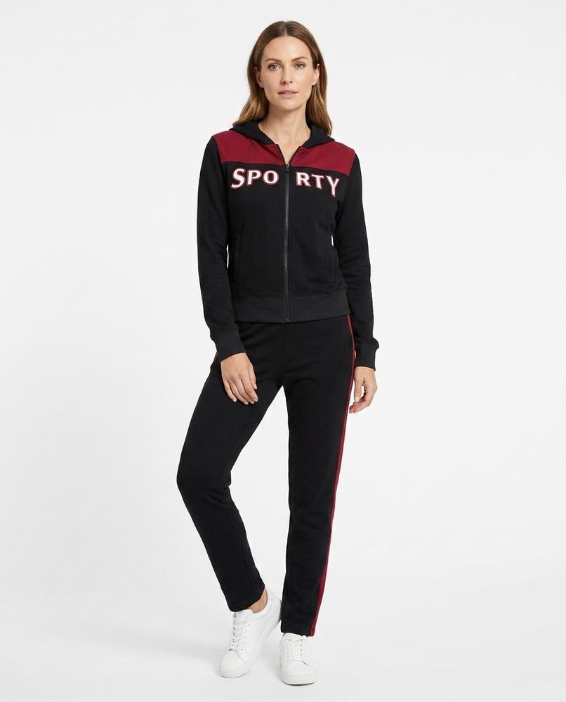 Cloppenburg Mode - Yuruv | Zweifarbig Tailliert Hoodie Damen