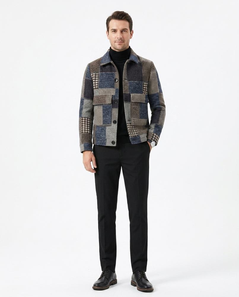 Cloppenburg Mode - Vukod | Gepatcht Strukturiert Jacke Herren