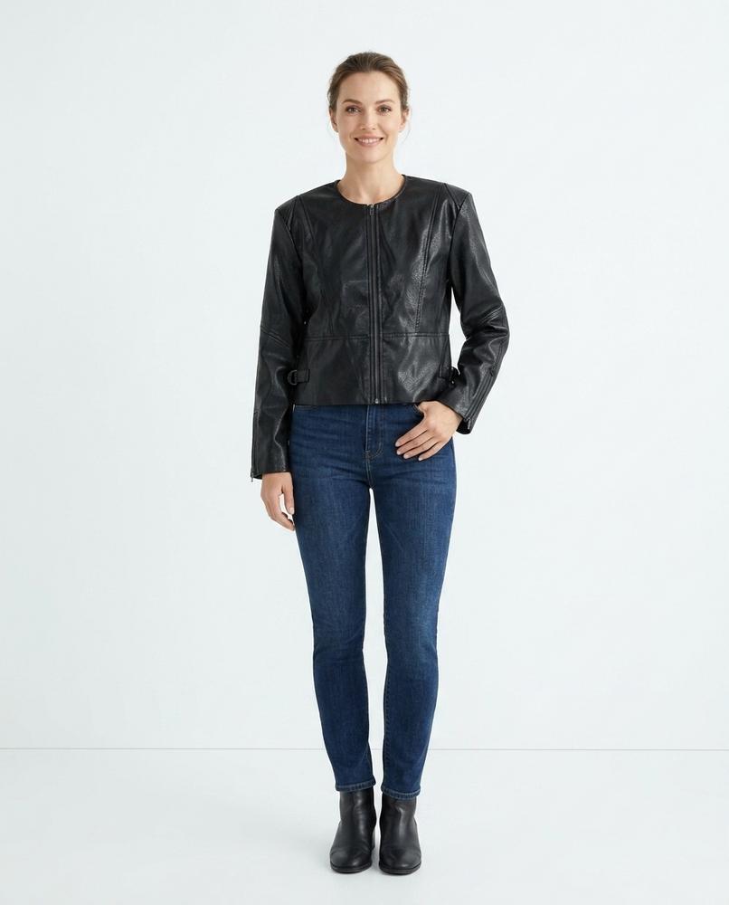 Cloppenburg Mode - Eibuk | Kragenlos Strukturiert Jacke Damen