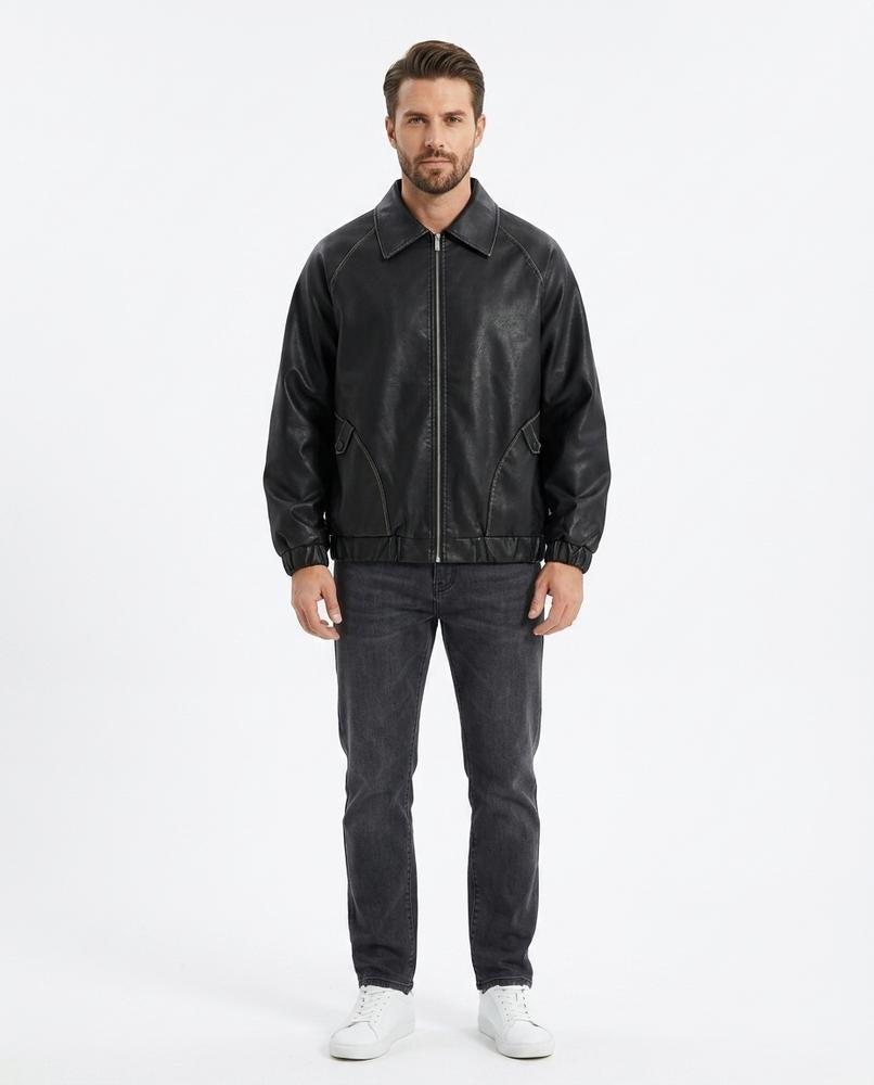 Cloppenburg Mode - Mugam | Weitgeschnittene Lederoptik Jacke Unisex