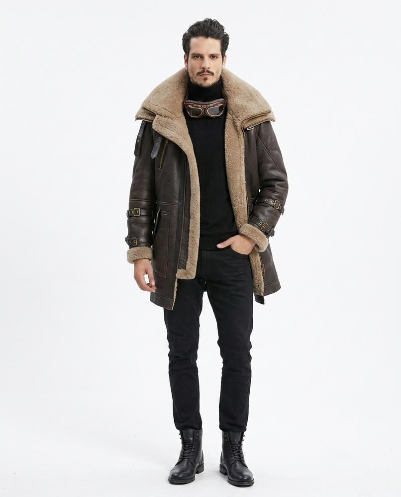 Cloppenburg Mode - Rawus | Gefütterter Leder Mantel Herren