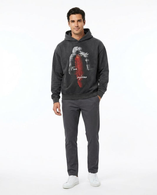 Cloppenburg Mode - Eowud | Bedruckter Gewaschener Hoodie Unisex