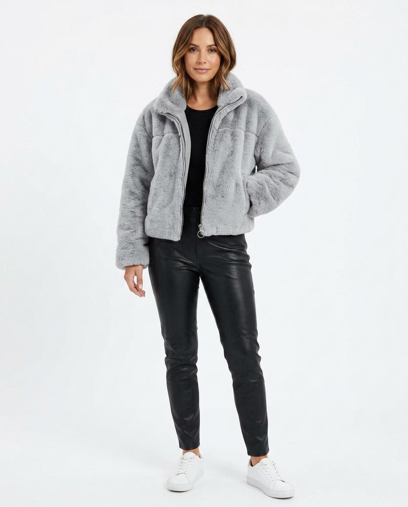 Cloppenburg Mode - Cigov | Plüschig Kurz Jacke Damen