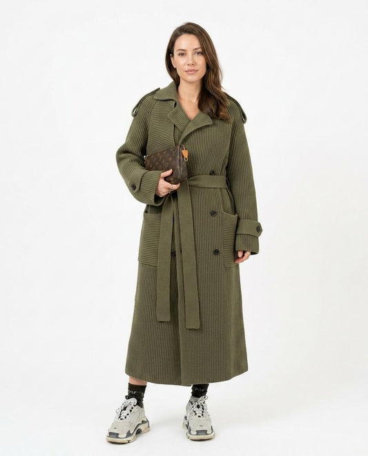 Cloppenburg Mode - Lufem | Gerippt Zweireihig Mantel Damen