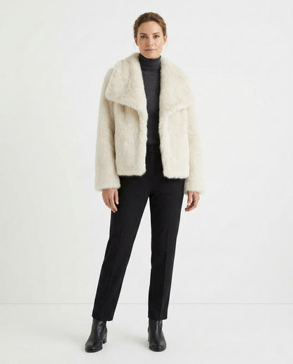 Cloppenburg Mode - Easom | Verschlusslose Fellimitat Jacke Damen