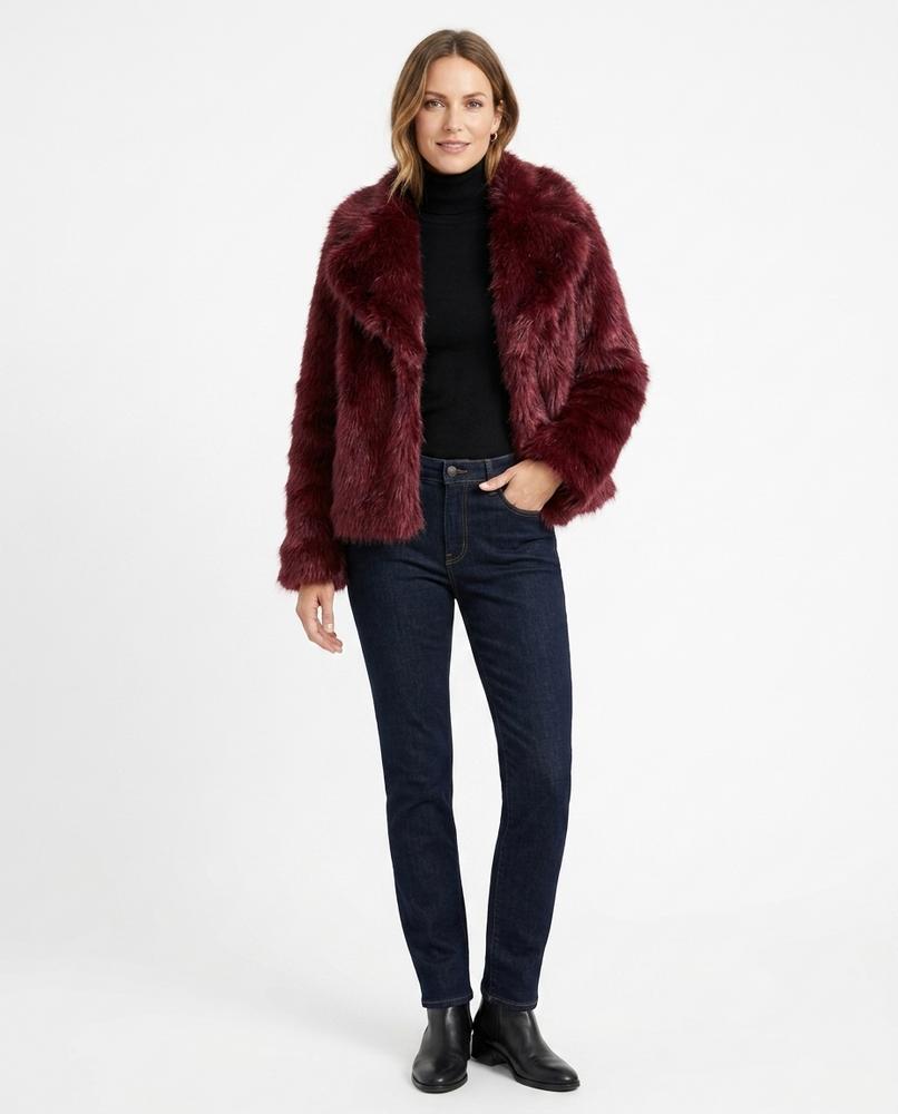 Cloppenburg Mode - Easom | Verschlusslose Fellimitat Jacke Damen