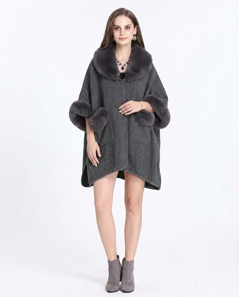Cloppenburg Mode - Tenev | Gefütterter Pelzbesetzter Mantel Damen