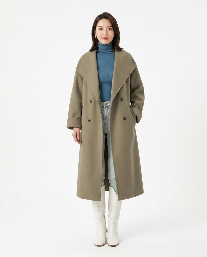 Cloppenburg Mode - Canid | Gegürteter Langer Mantel Damen