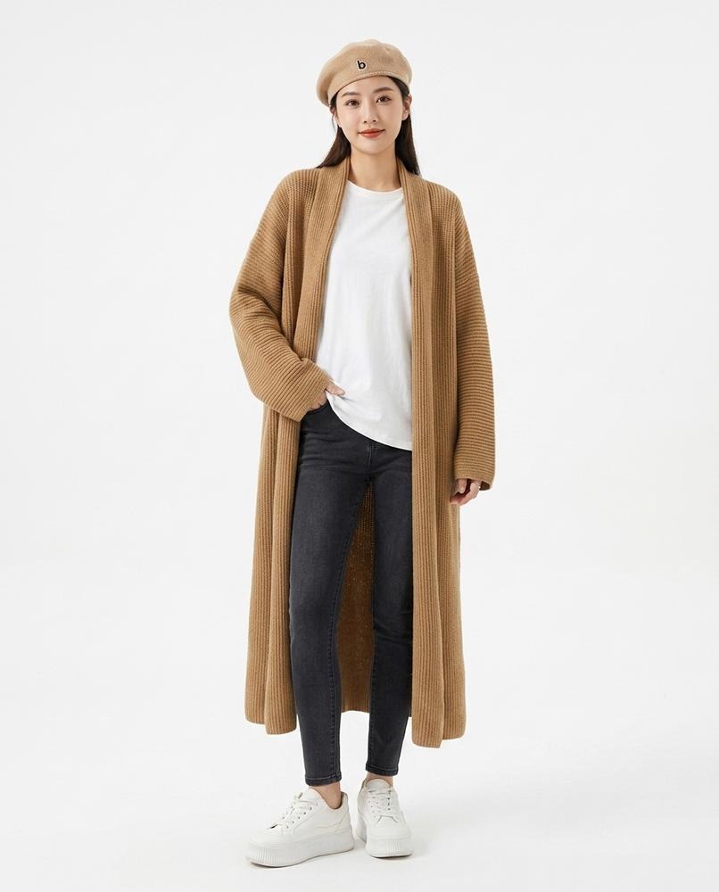 Cloppenburg Mode - Nuhad | Lang Gerippt Cardigan Damen