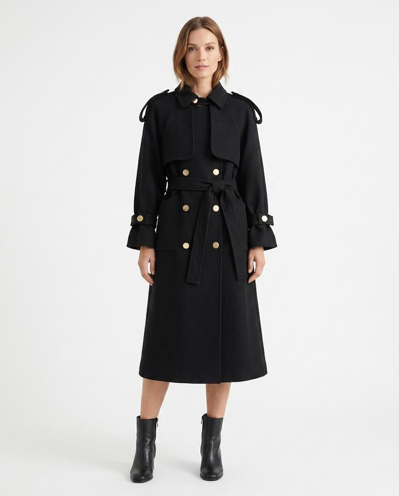 Cloppenburg Mode - Nuwin | Gegürtet Zweireihig Mantel Damen
