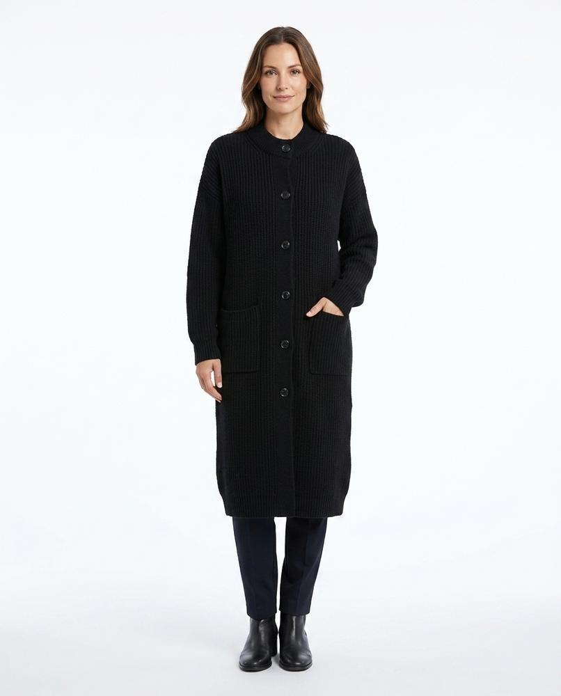 Cloppenburg Mode - Digok | Langer Grobgestrickter Cardigan Damen
