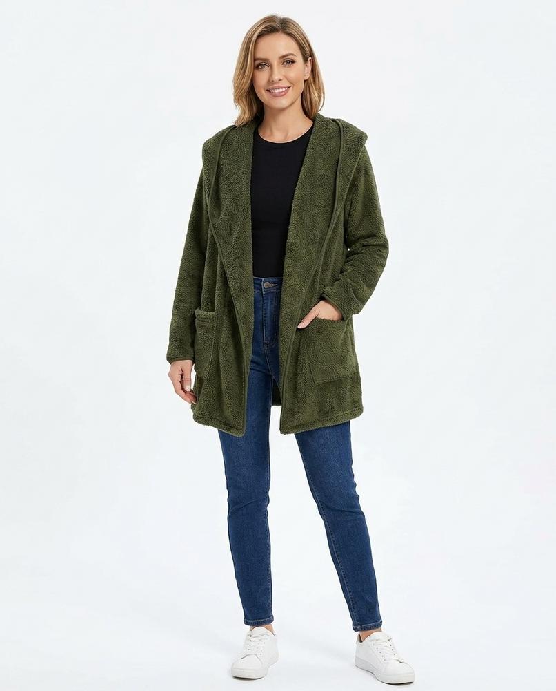 Cloppenburg Mode - Rilim | Offener Teddy Mantel Damen