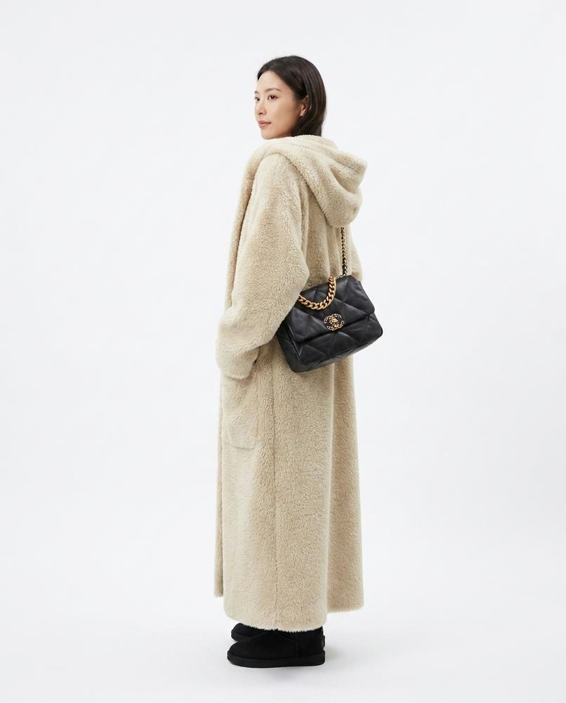 Cloppenburg Mode - Tutav | Langer Plüschiger Mantel Damen