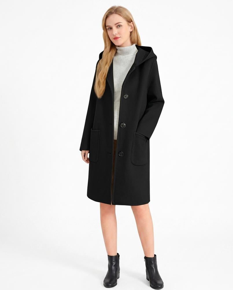 Cloppenburg Mode - Mibel | Kapuzen Woll Mantel Damen
