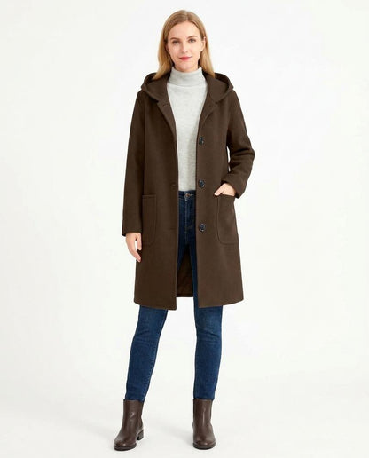 Cloppenburg Mode - Mibel | Kapuzen Woll Mantel Damen