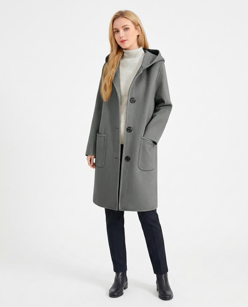 Cloppenburg Mode - Mibel | Kapuzen Woll Mantel Damen