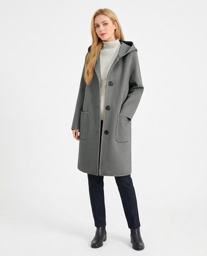 Cloppenburg Mode - Mibel | Kapuzen Woll Mantel Damen