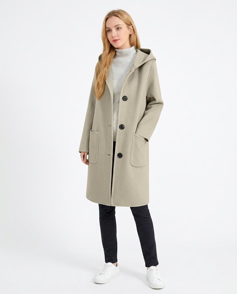 Cloppenburg Mode - Mibel | Kapuzen Woll Mantel Damen