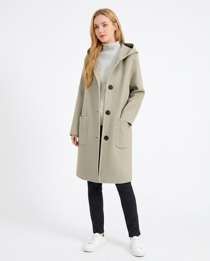 Cloppenburg Mode - Mibel | Kapuzen Woll Mantel Damen