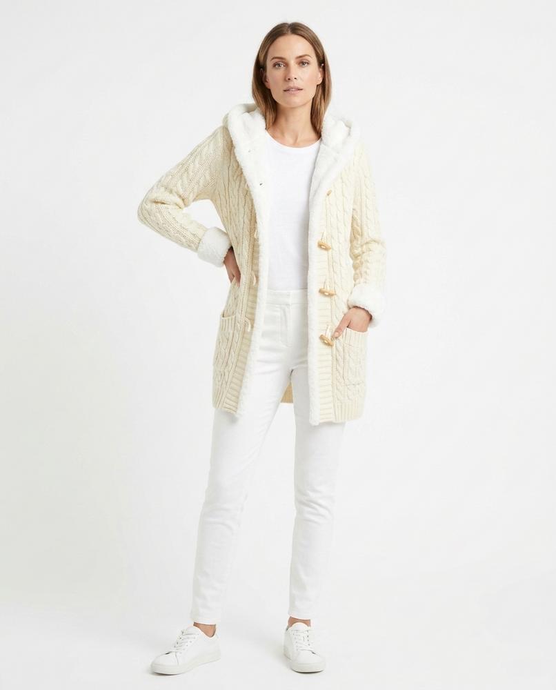 Cloppenburg Mode - Tokom | Gefüttert Strukturiert Strickjacke Damen
