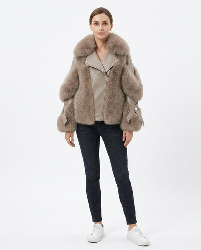 Cloppenburg Mode - Eagek | Pelzbesetzt Asymmetrisch Jacke Damen