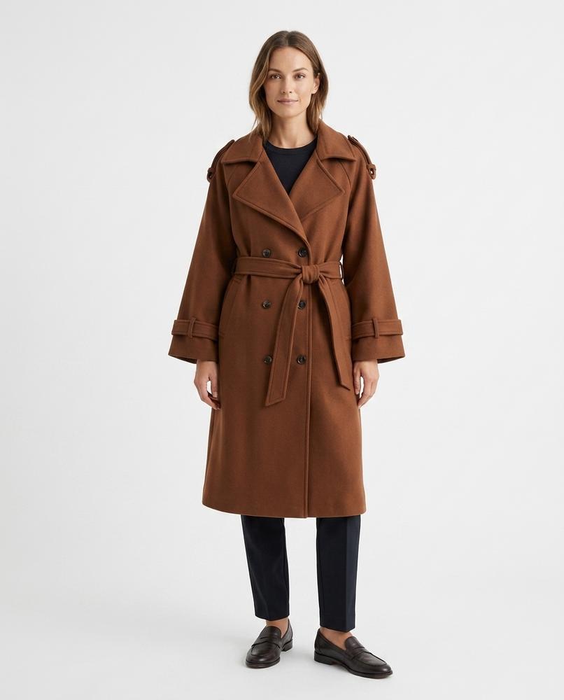 Cloppenburg Mode - Aivut | Zweireihiger Gegürtelter Mantel Damen