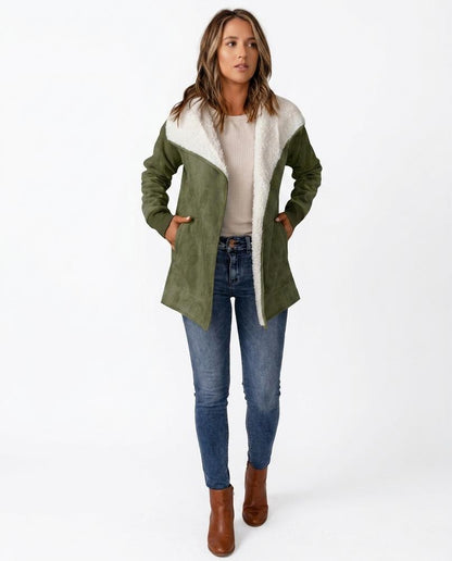 Cloppenburg Mode - Tariv | Gefütterter Verschlussloser Mantel Damen
