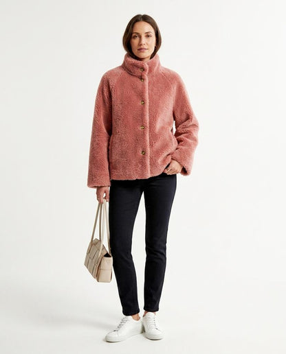 Cloppenburg Mode - Vibem | Plüschig Geknöpft Jacke Damen