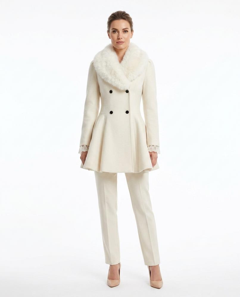 Cloppenburg Mode - Rasut | Ausgestellter Doppelreihiger Mantel Damen