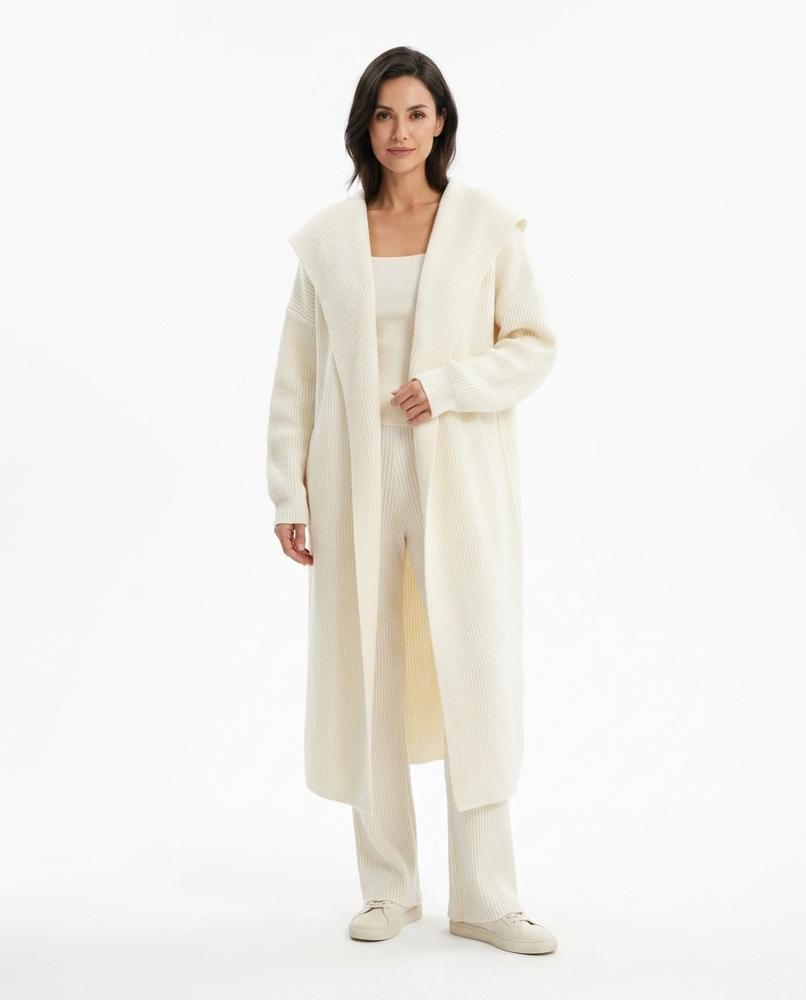 Cloppenburg Mode - Laluv | Gerippter Langgeschnittener Cardigan Damen