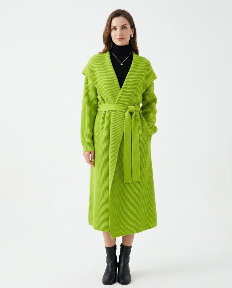 Cloppenburg Mode - Laluv | Gerippter Langgeschnittener Cardigan Damen