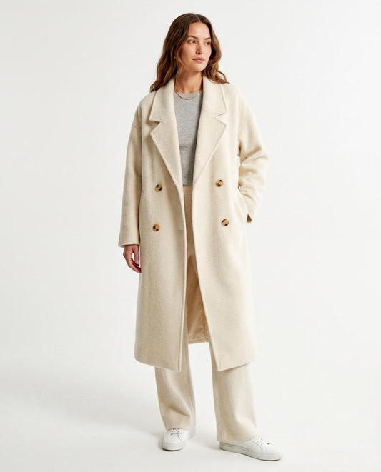 Cloppenburg Mode - Nazen | Doppelreihiger Woll Mantel Damen