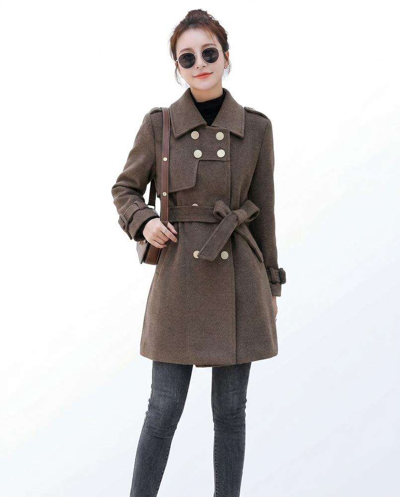 Cloppenburg Mode - Nanor | Gefüttert Zweireihig Mantel Damen